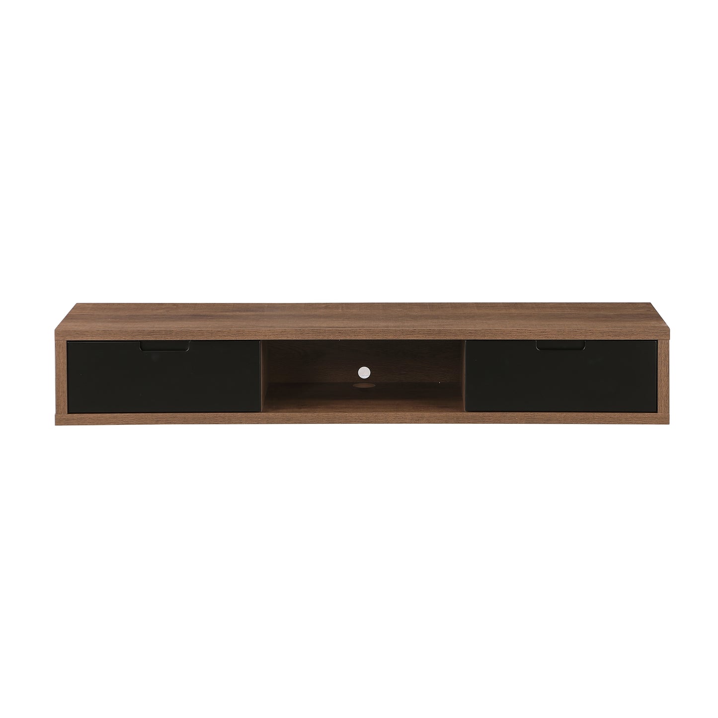 Criterion Air Wall Mount Entertainment Unit 1500mm Dark Oak