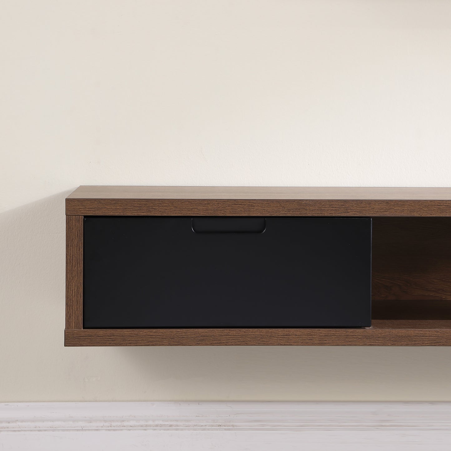 Criterion Air Wall Mount Entertainment Unit 1500mm Dark Oak