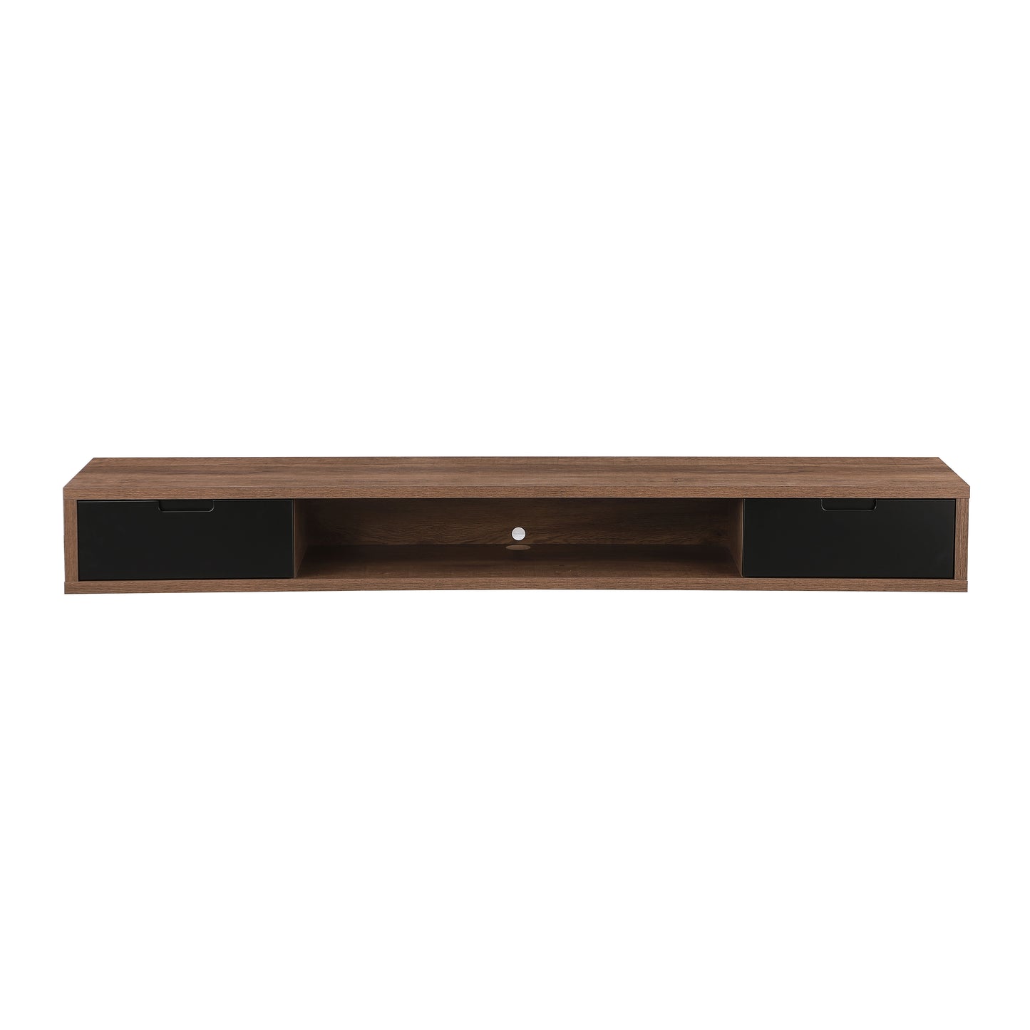 Criterion Air Wall Mount Entertainment Unit 2000mm Dark Oak