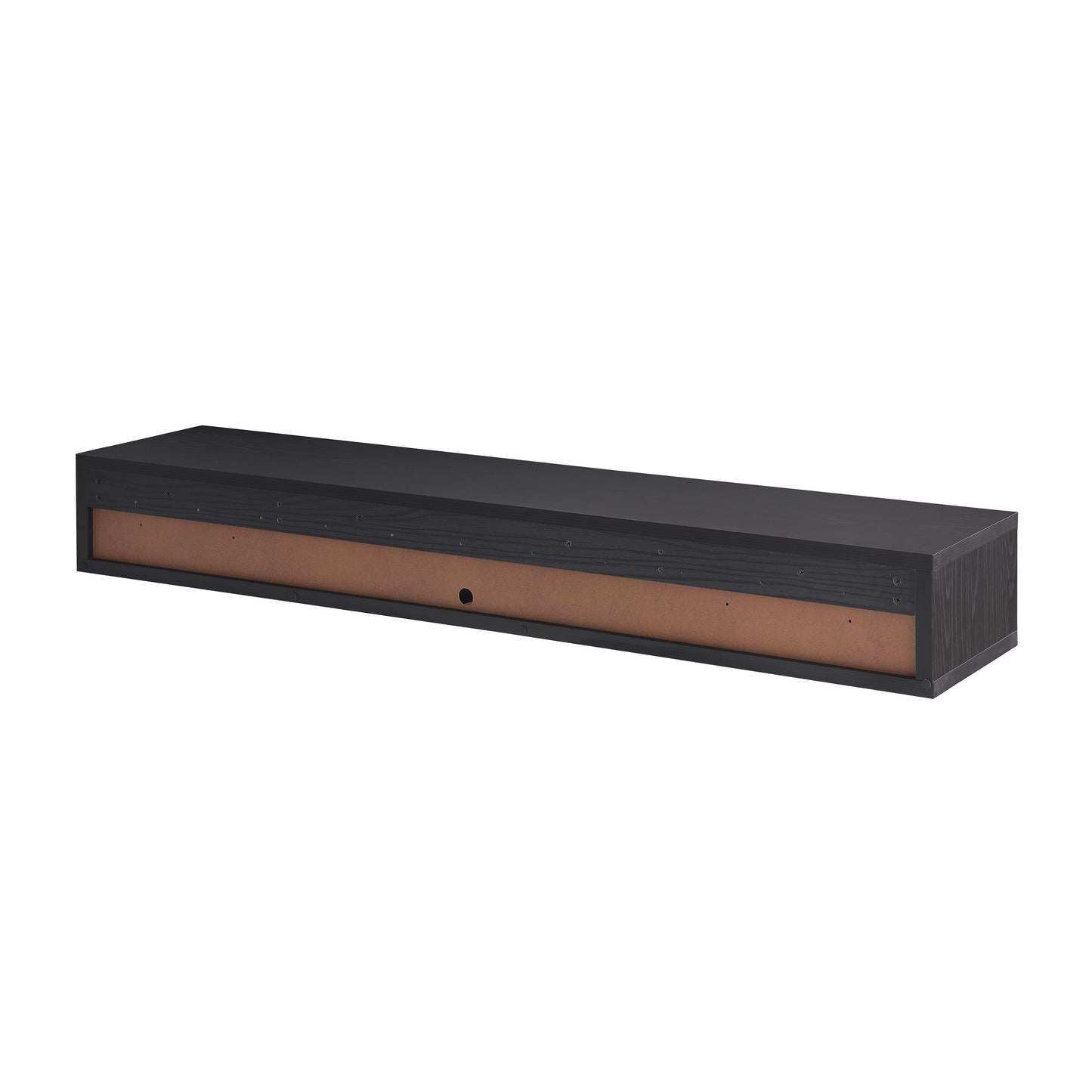 Criterion Air Wall Mount Entertainment Unit 1800mm Black Oak
