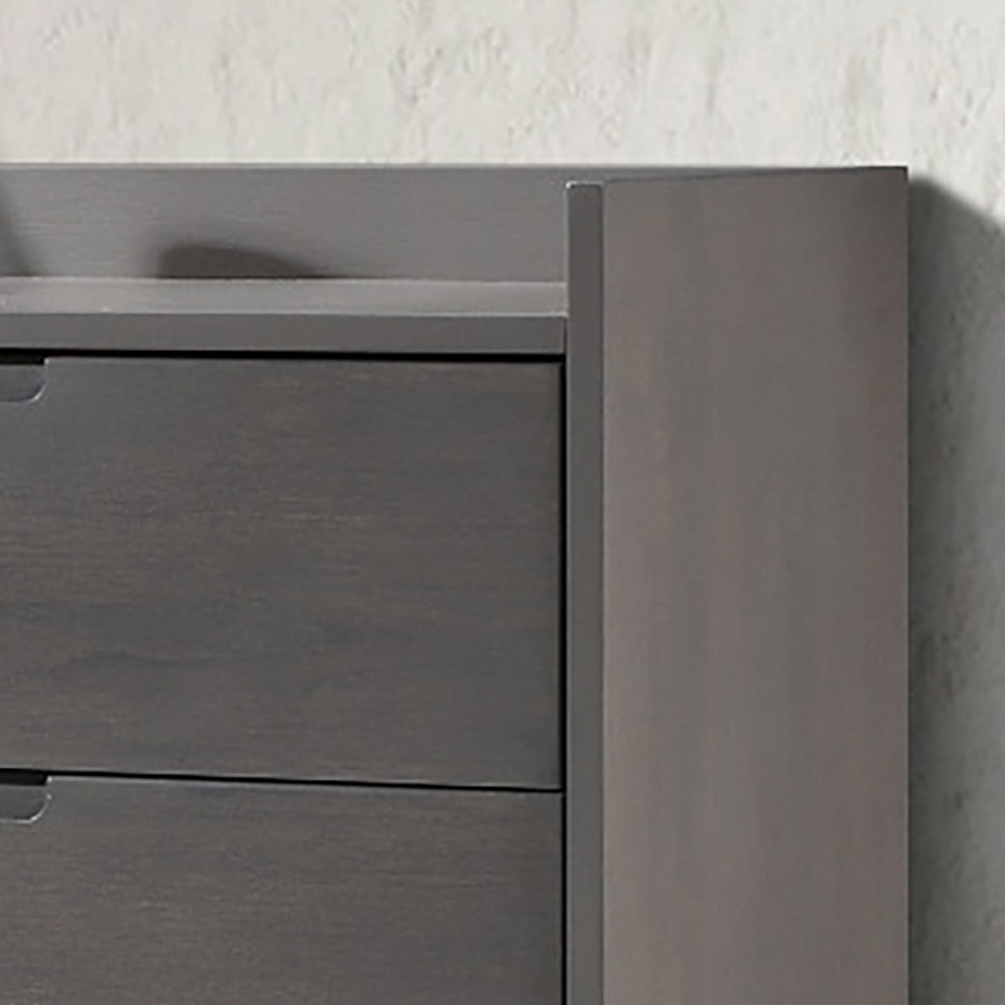 Criterion Bremer Buffet, Side Board 1600mm Semi-Assembled, KSK Grey Wood Veneer