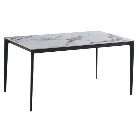 Criterion Cruz Dining Table 1500mm Brown Grey Sintered Stone