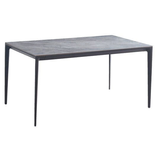 Criterion Cruz Dining Table 1500mm Light Grey Sintered Stone