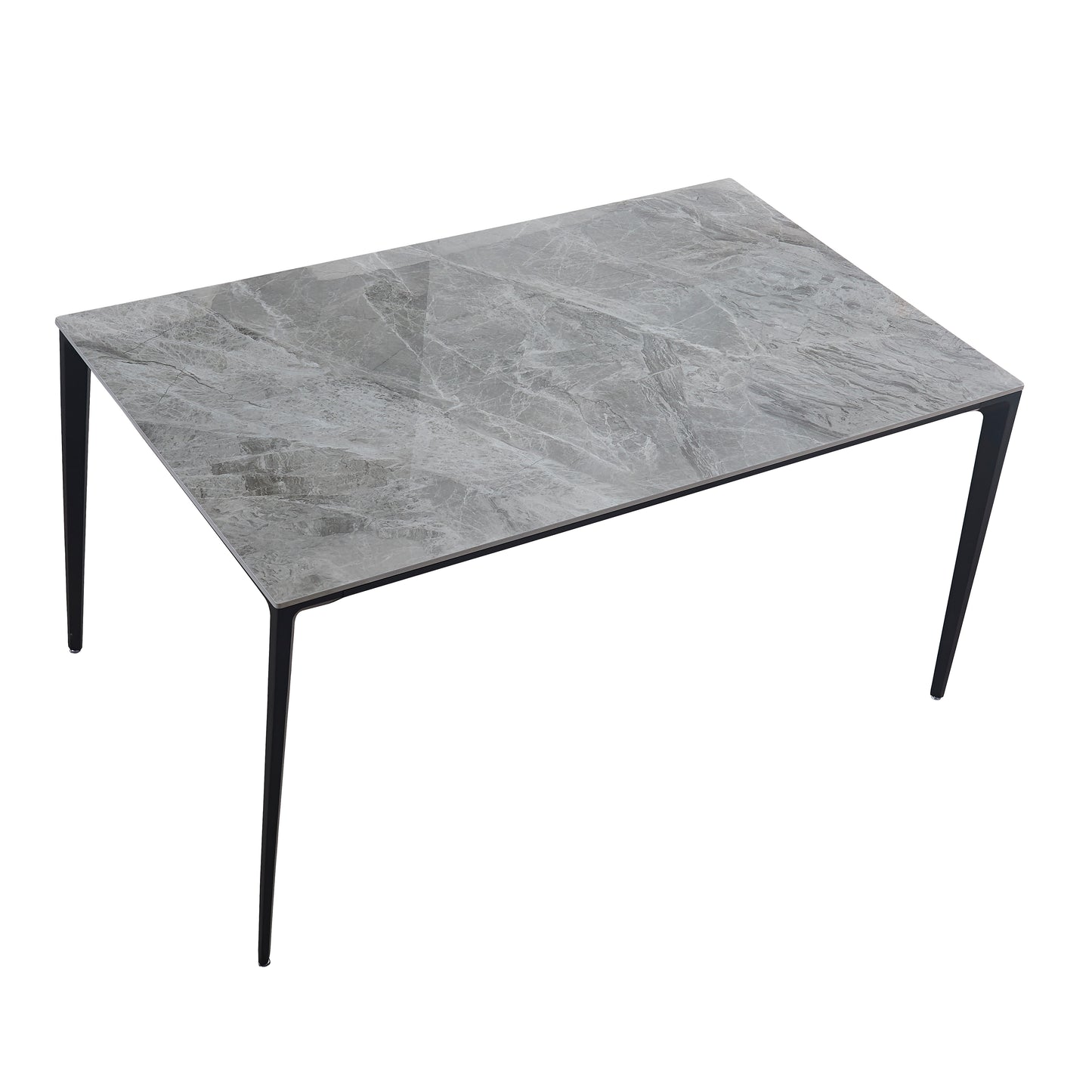 Criterion Cruz Dining Table 1500mm Mid Grey Sintered Stone