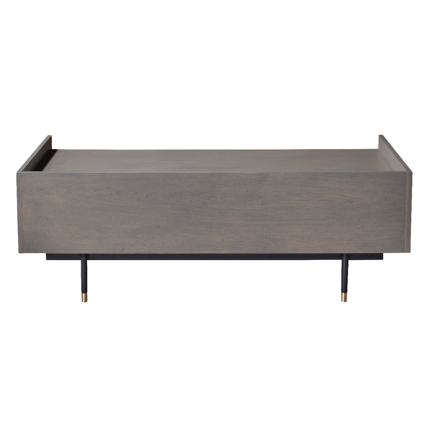 Criterion Bremer Coffee Table 1200mm Semi-Assembled, KSK Grey Wood Veneer