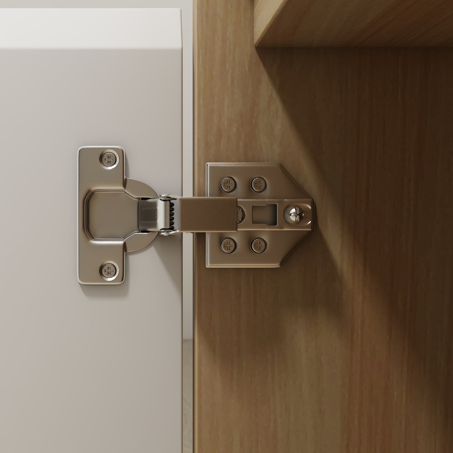 Criterion Lucy Desk 1400mm Oak White Left Hand Storage