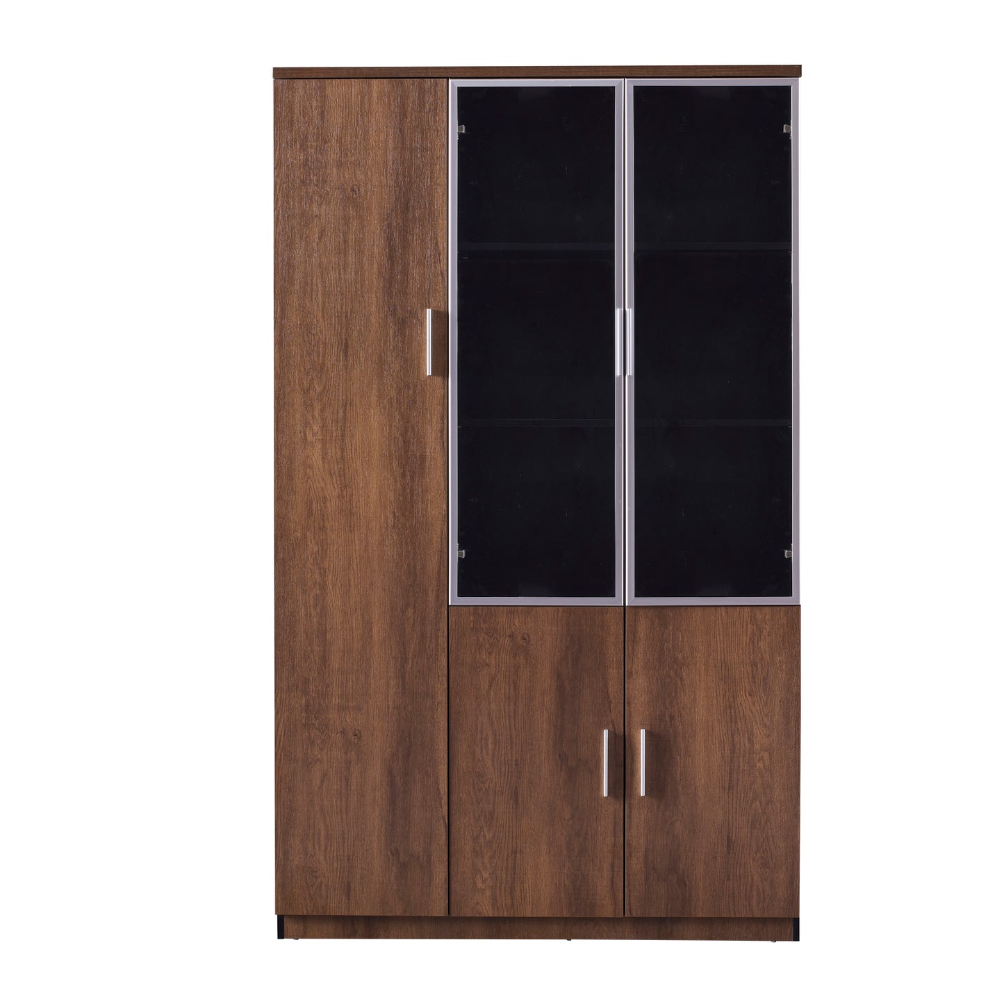 Criterion Mentor Executive Wall Unit 2000mm Dark Oak Black