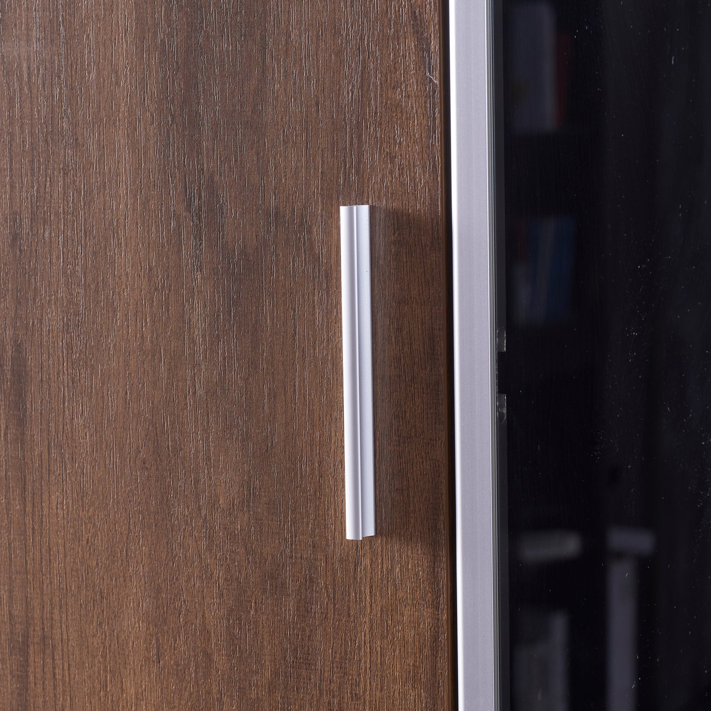 Criterion Mentor Executive Wall Unit 2000mm Dark Oak Black