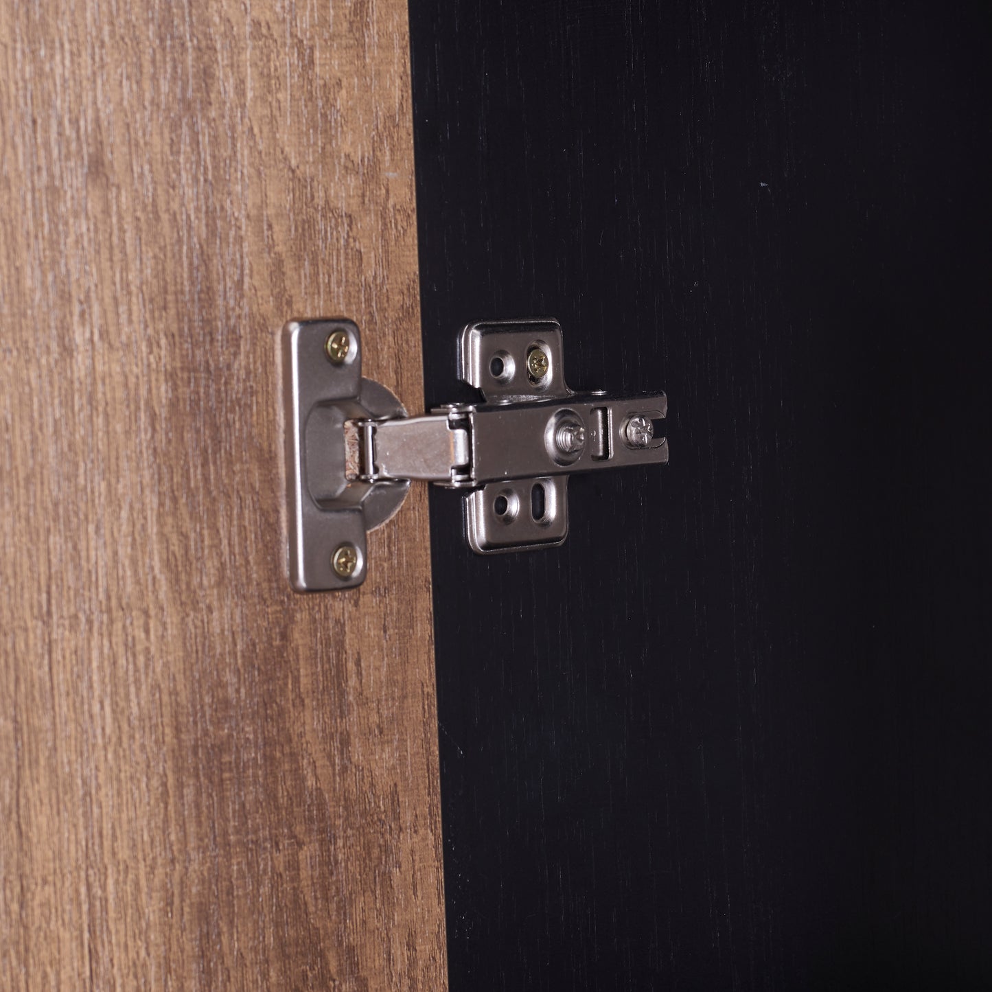 Criterion Mentor Executive Wall Unit 2000mm Dark Oak Black