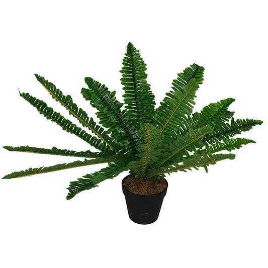 Criterion Artificial Green Leaf Fern 500mm