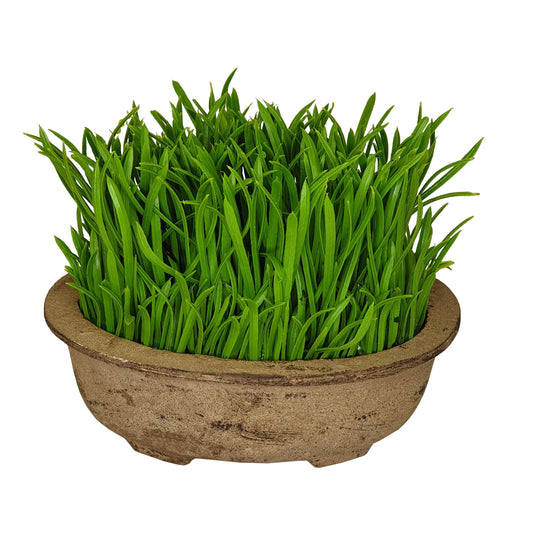 Criterion Artificial Potted Grass Plant (medium) 190mm