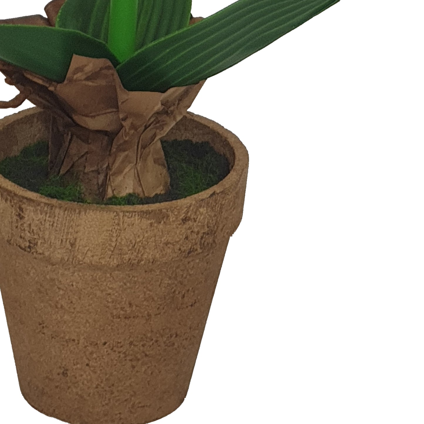 Criterion Artificial Potted Peach Flower 400mm