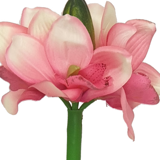 Criterion Artificial Potted Pink Flower 400mm