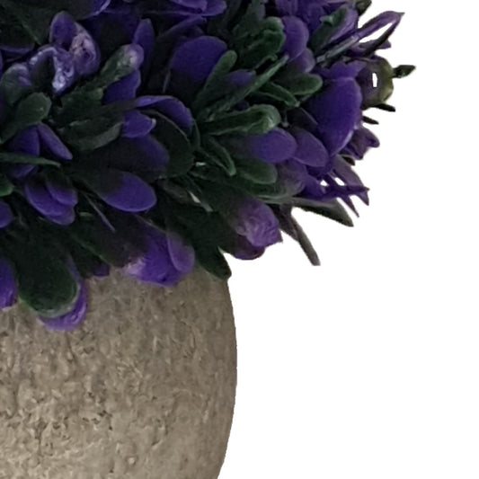Criterion Artificial Potted Purple Colour 120mm