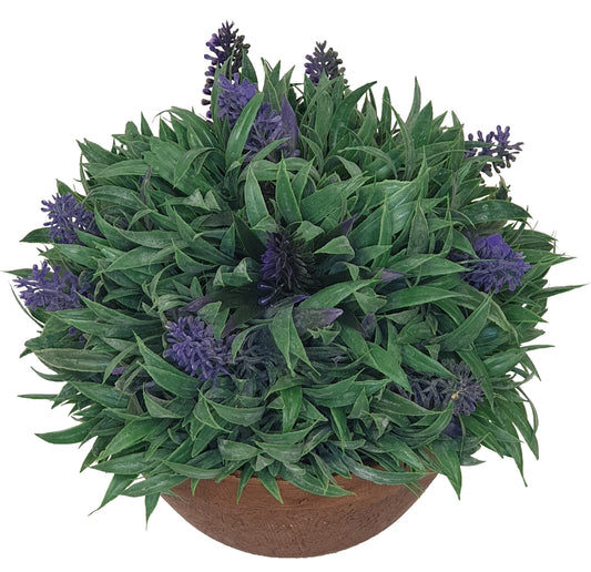 Criterion Artificial Potted Purple Colour 200mm
