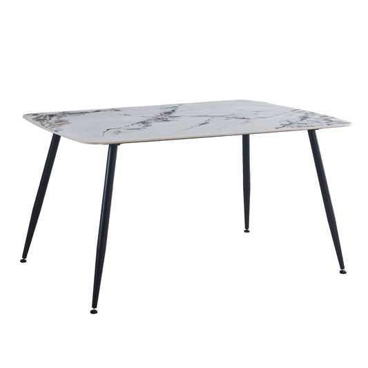 Criterion Tempo Dining Table 1500mm Brown Grey Sintered Stone