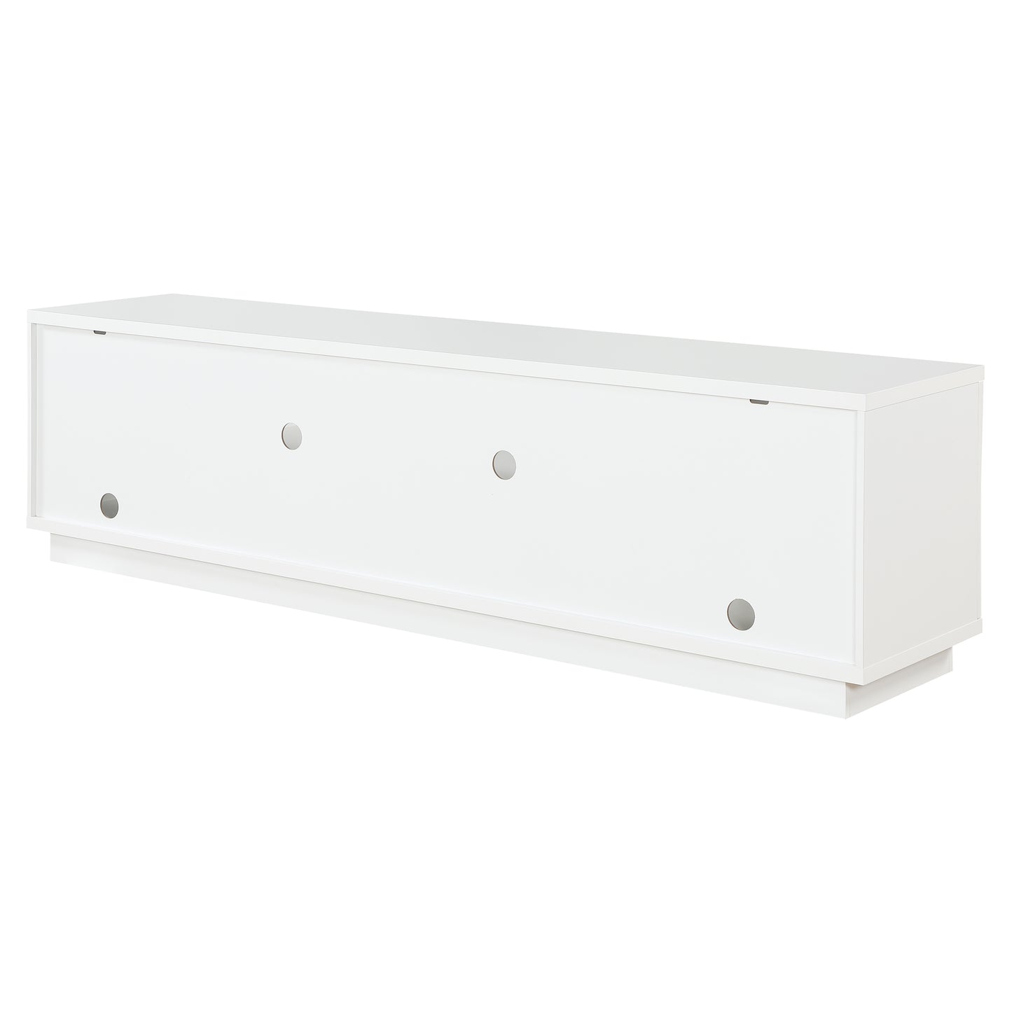 Criterion Zaire TV Cabinet, Entertainment Unit 2200mm Semi-Assembled White