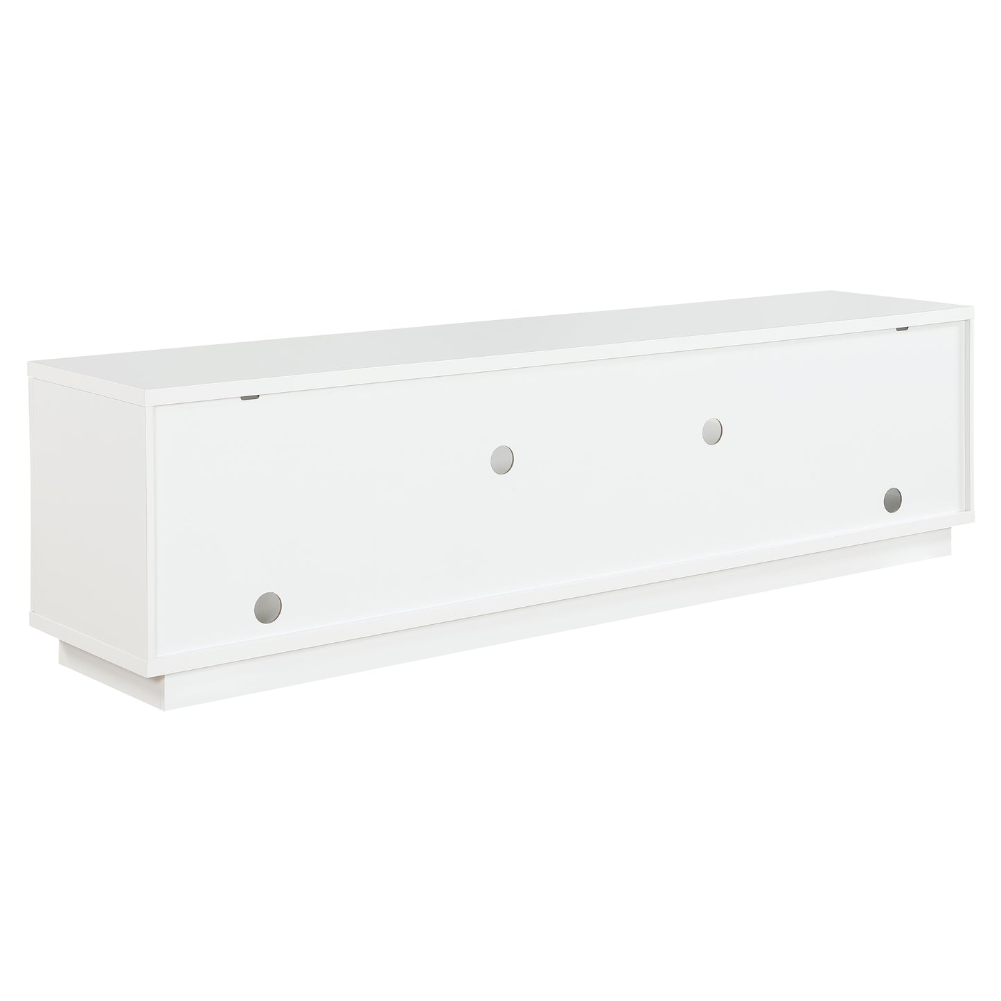 Criterion Zaire TV Cabinet, Entertainment Unit 2200mm Semi-Assembled White