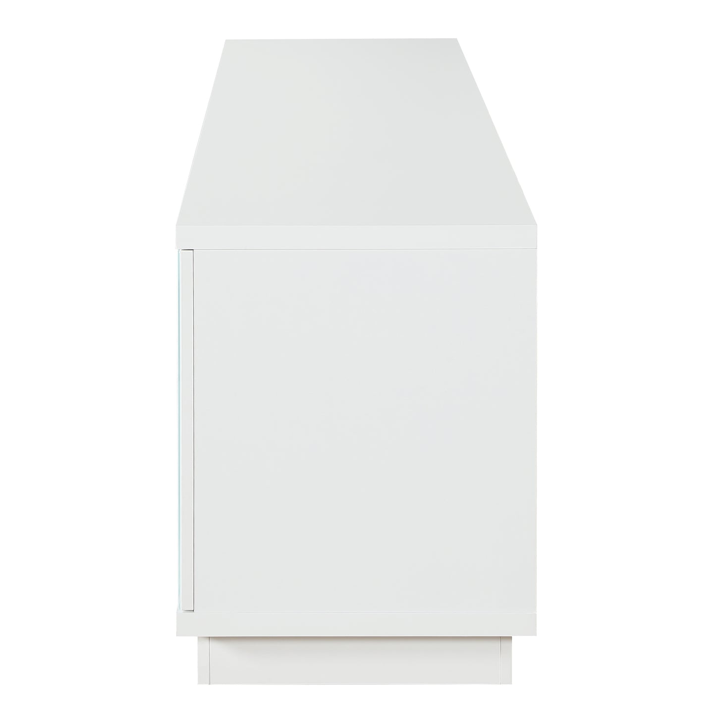 Criterion Zaire TV Cabinet, Entertainment Unit 2200mm Semi-Assembled White