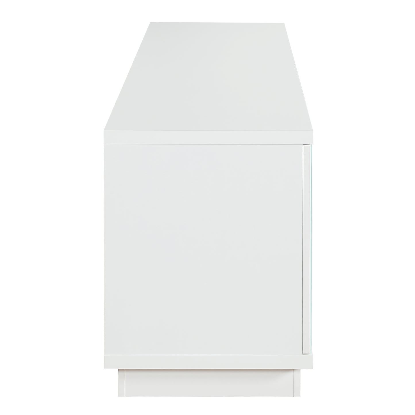 Criterion Zaire TV Cabinet, Entertainment Unit 2200mm Semi-Assembled White