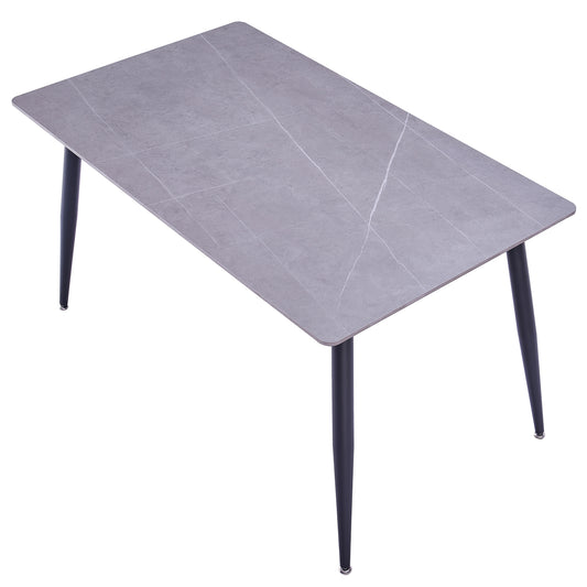 Criterion Mendy Dining Table 1400mm Grey Sintered Stone