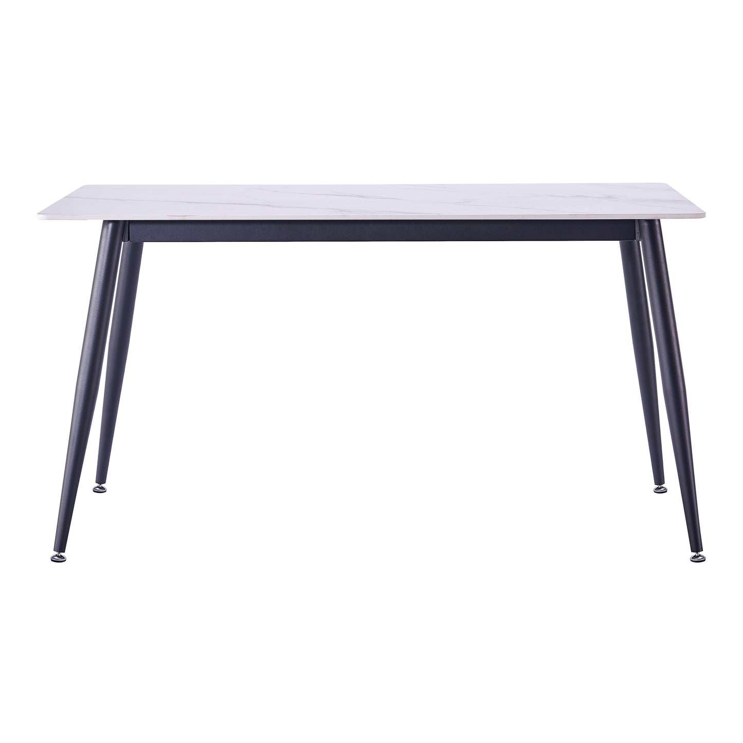 Criterion Mendy Dining Table 1400mm White Sintered Stone