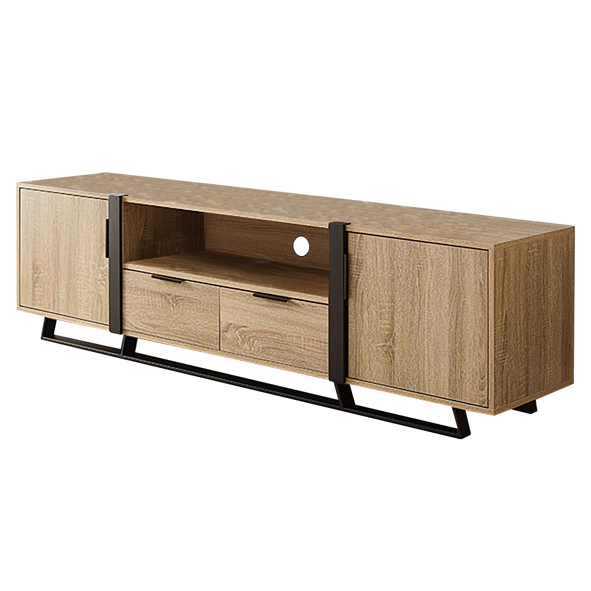 CAPRI1800 Elite Entertainment Unit Oak by Criterion™ Home Living Store