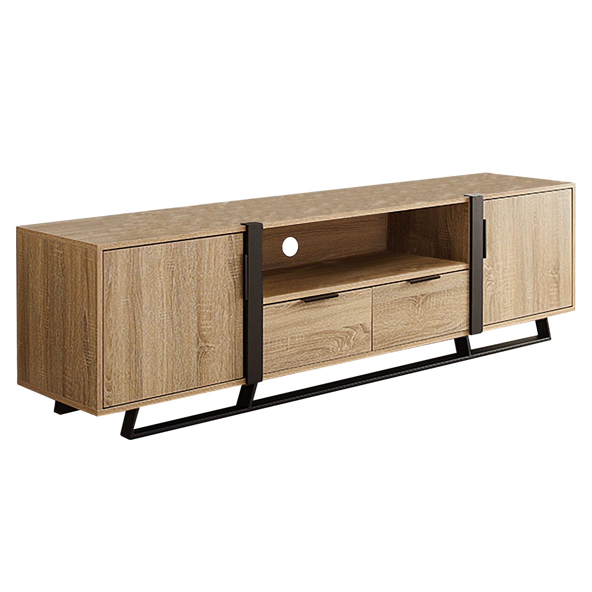 CAPRI1800 Elite Entertainment Unit Oak by Criterion™ Home Living Store
