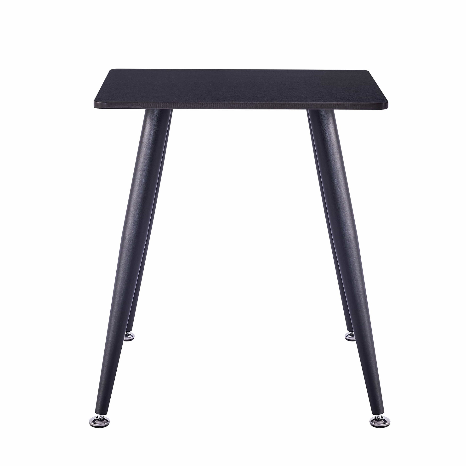 Mendy Black Sintered Stone End Table with Metal Legs by Criterion™ Furniture > Tables > Accent Tables > End Tables HLS