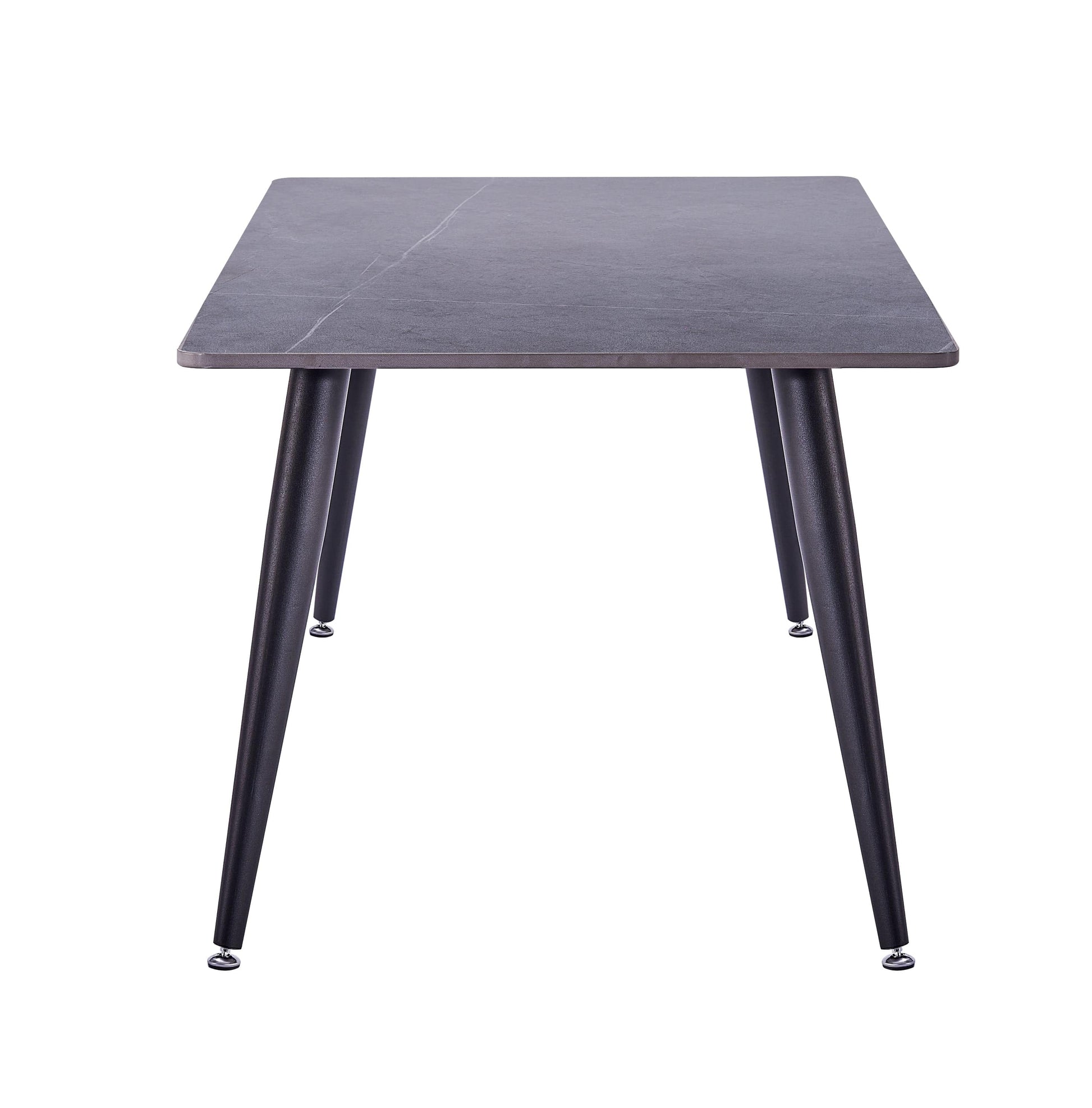 Mendy Grey Sintered Stone Coffee Table with Metal Legs by Criterion™ Furniture > Tables > Accent Tables > Coffee Tables HLS