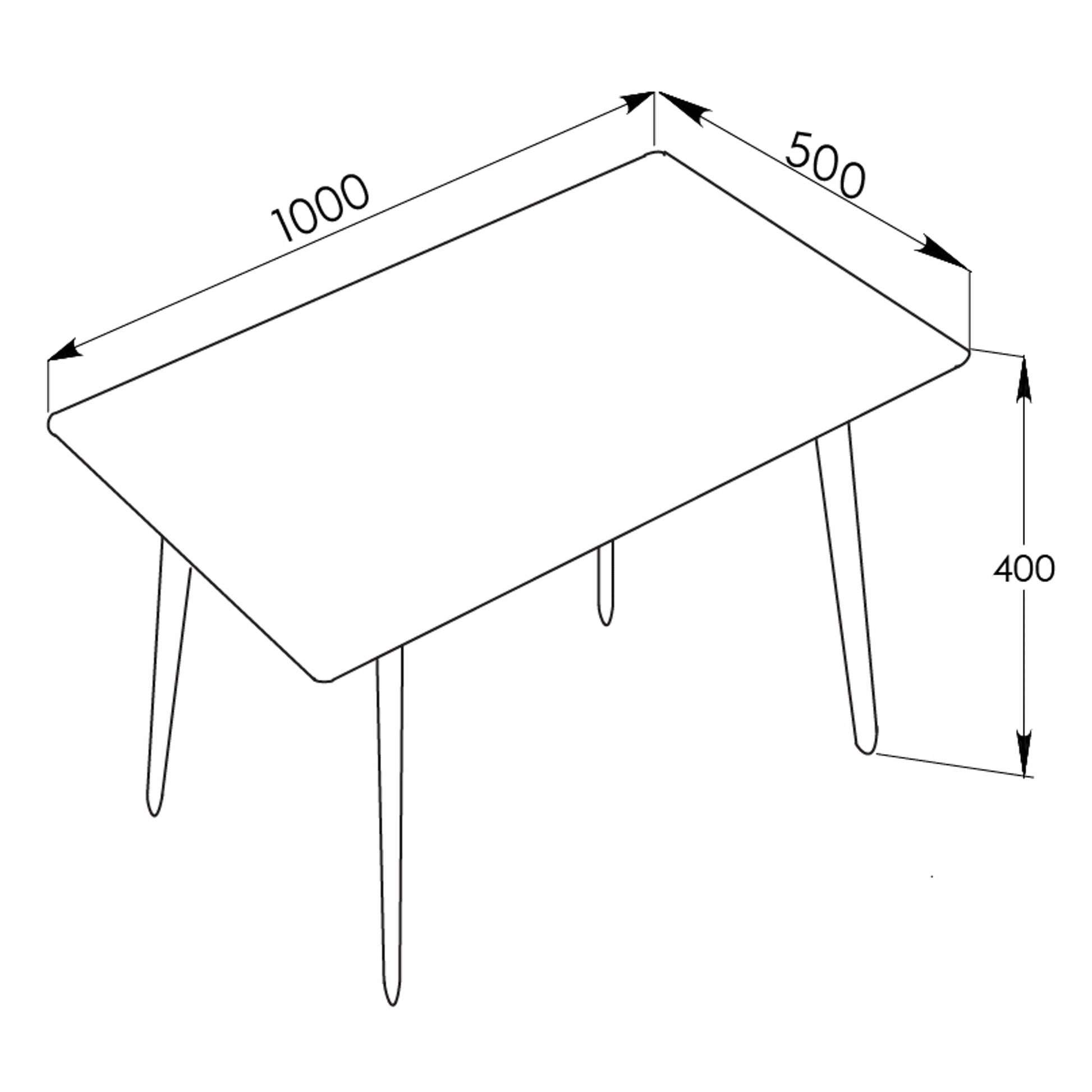Mendy Grey Sintered Stone Coffee Table with Metal Legs by Criterion™ Furniture > Tables > Accent Tables > Coffee Tables HLS