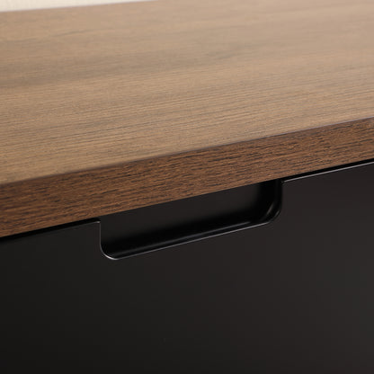 Criterion Air Wall Mount Entertainment Unit 1800mm Dark Oak