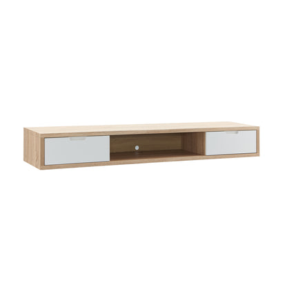 Criterion Air Wall Mount Entertainment Unit 1500mm Oak