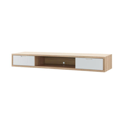 Criterion Air Wall Mount Entertainment Unit 1500mm Oak