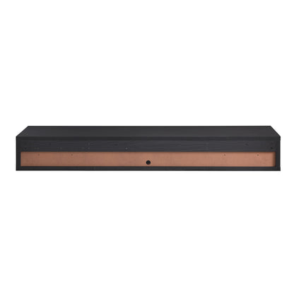 Criterion Air Wall Mount Entertainment Unit 1800mm Black Oak