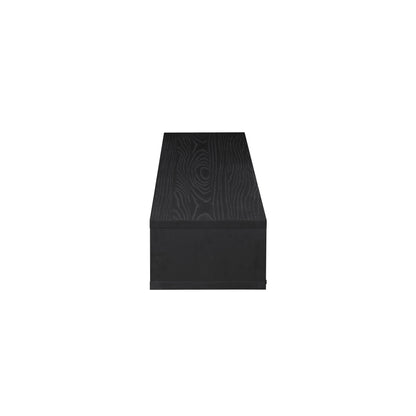 Criterion Air Wall Mount Entertainment Unit 1800mm Black Oak