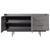 Criterion Bremer Buffet, Side Board 1600mm Semi-Assembled, KSK Grey Wood Veneer