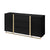 Criterion Capri Buffet Unit, Side Board 1600mm Black Oak Gold