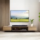 Criterion Capri TV Unit, Entertainment Cabinet 2000mm Low Line Oak Black