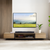 Criterion Capri TV Unit, Entertainment Cabinet 2000mm Low Line Oak Black