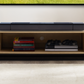 Criterion Capri TV Unit, Entertainment Cabinet 2000mm Low Line Oak Black