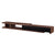 Criterion Conventry Extendable TV Unit, Entertainment Cabinet, 239cm Low Line Dark Oak