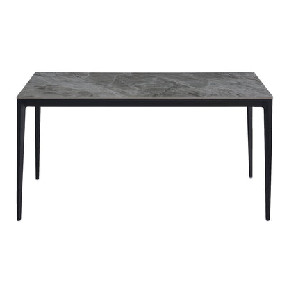 Criterion Cruz Dining Table 1500mm Mid Grey Sintered Stone
