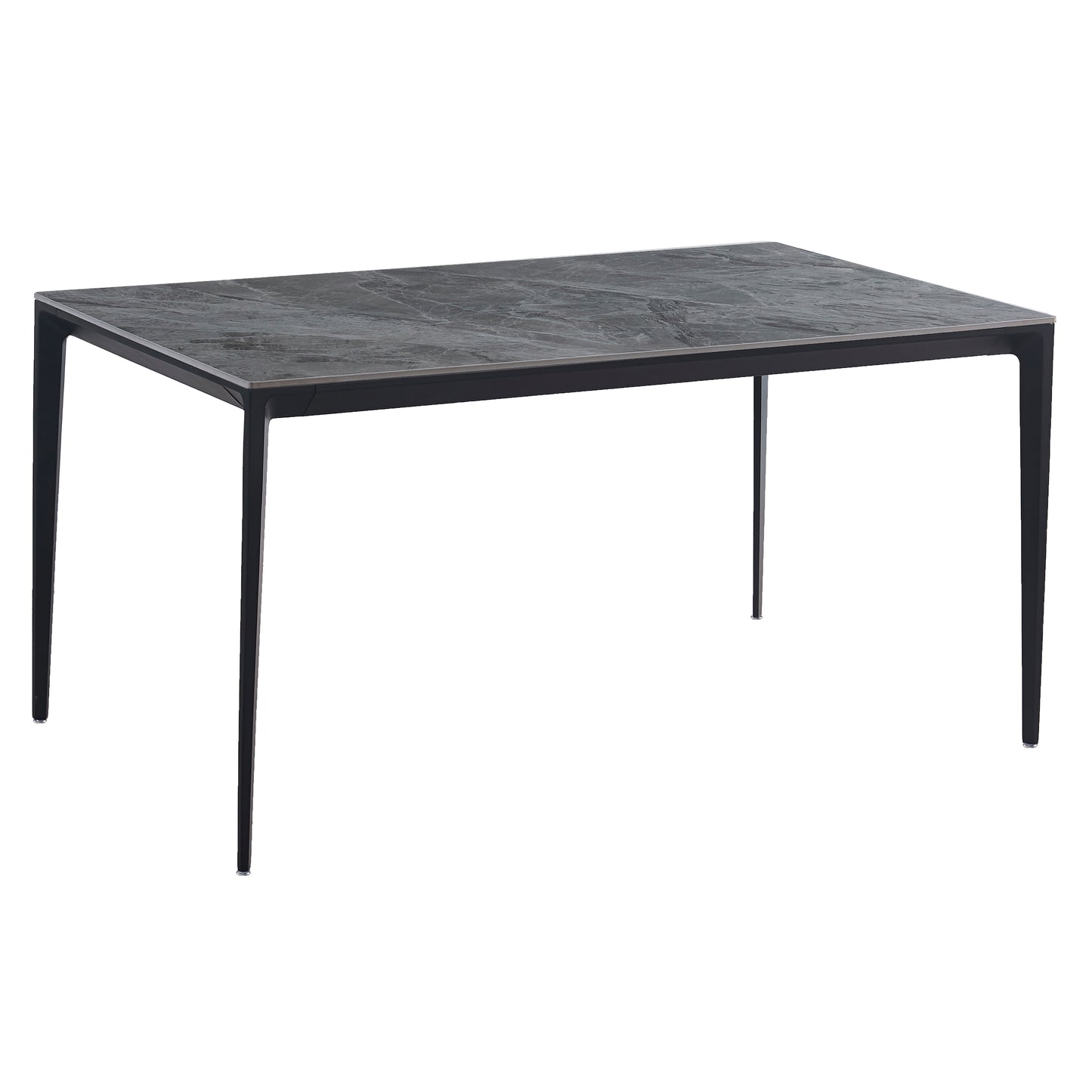 Criterion Cruz Dining Table 1500mm Mid Grey Sintered Stone