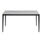 Criterion Cruz Dining Table 1500mm White Grey Sintered Stone