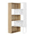 Criterion Accord Bookcase 1800mm Oak White