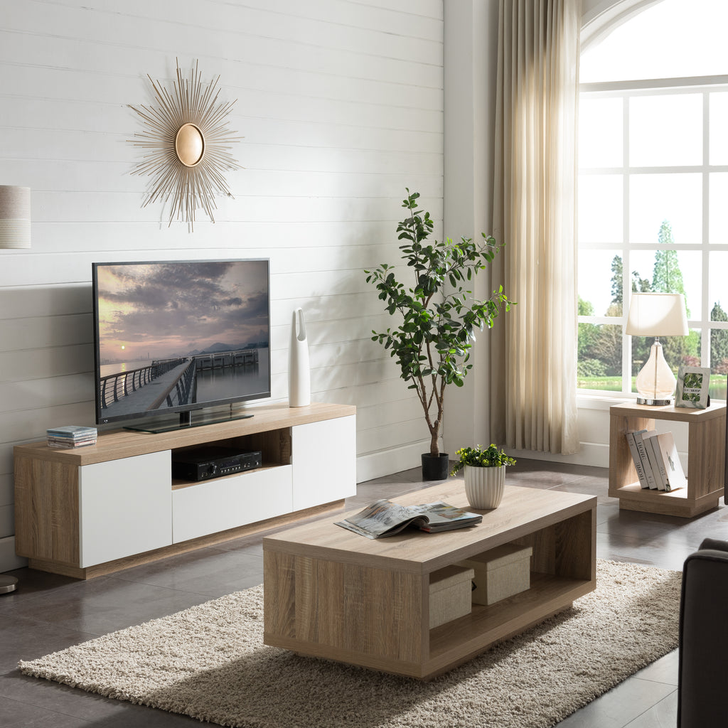 Criterion Brunswick End Table Side Table 450mm Oak