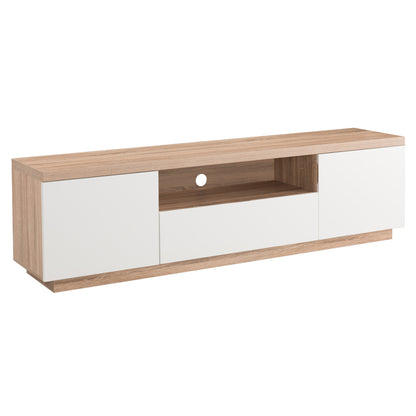 Criterion Brunswick Entertainment Center, TV Cabinet, Entertainment Unit 1800mm Oak