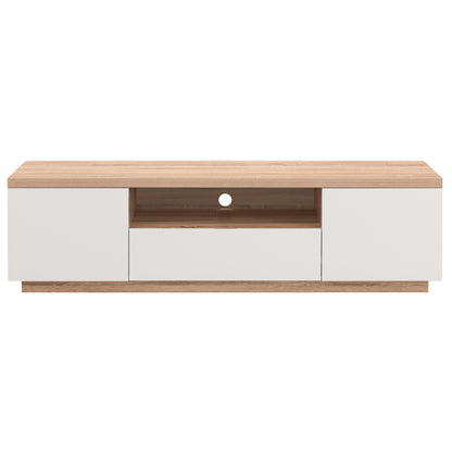 Criterion Brunswick Entertainment Center, TV Cabinet, Entertainment Unit 1800mm Oak