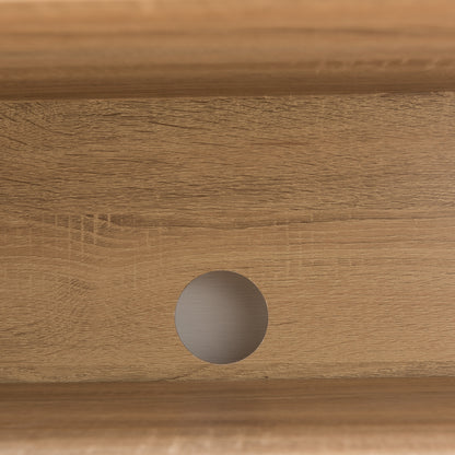 Criterion Brunswick Entertainment Center, TV Cabinet, Entertainment Unit 1800mm Oak